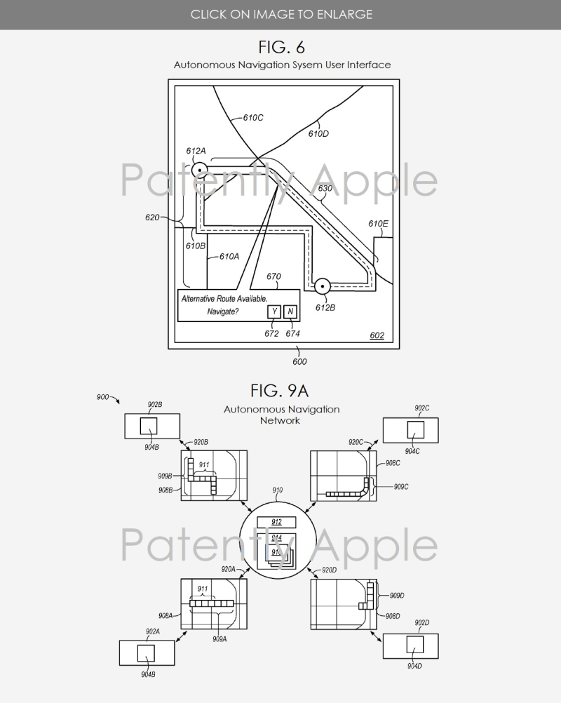 苹果自主导航系统专利曝光，或为自动驾驶铺路