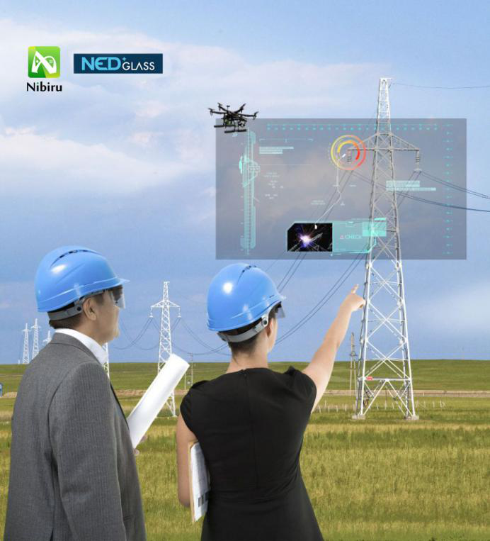 Nibiru与Ned+ 发布万博最新官网手机app下载AR监控方案，  打造工业机器人等领域AI新载体