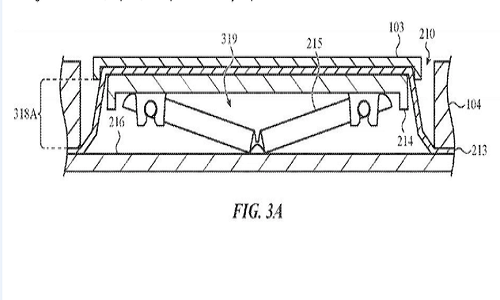 苹果新专利曝光，能抵御面包、泡面渣的键盘