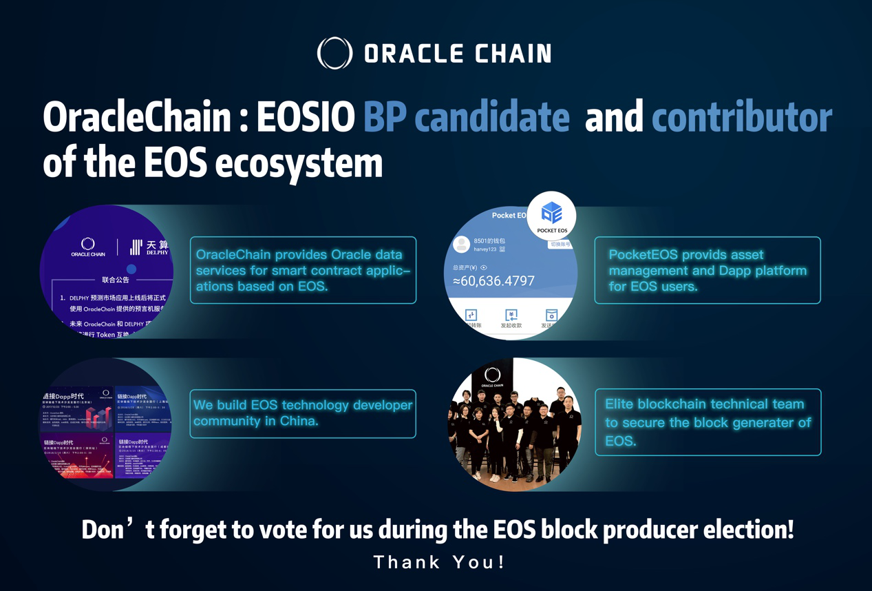 OracleChain老狼：EOS智能合约生态唯上，超级节点的竞争，不看吹牛先看做事