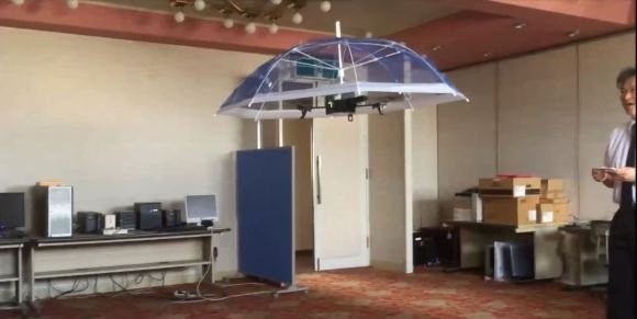日本推出无人机伞，将推翻手持伞的历史