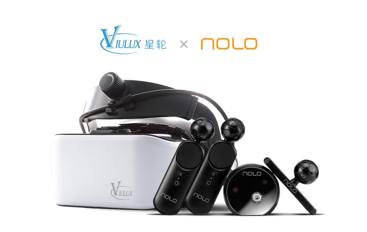 VR科技潮品：掌网科技星轮V8头盔NOLO版京东首发