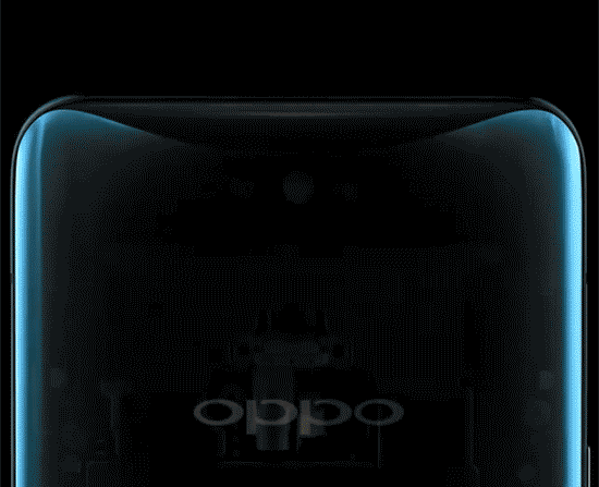 为了解决刘海屏的尴尬，OPPO发布了一款“滑盖手机”