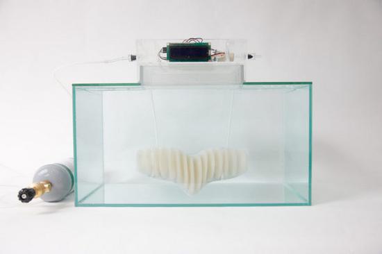 英国科学家研发新型3D打印服装Amphibio，可让用户在水下自由呼吸