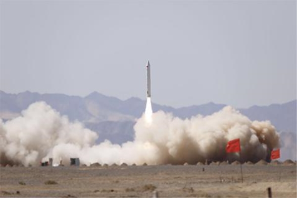 中国民营火箭公司星际荣耀在酒泉发射固体亚轨道探空火箭
