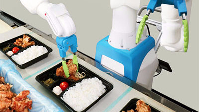 日本研发便当分装机器人，能以三维模式识别食物的形状