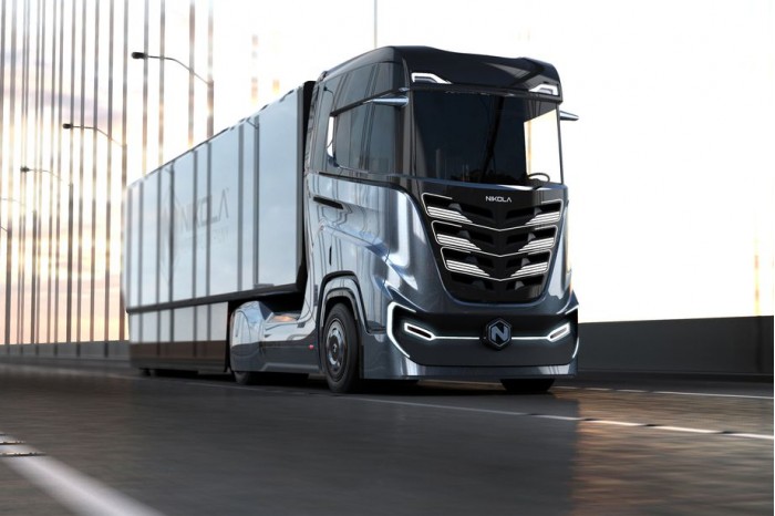 正面对标特斯拉，Nikola发布第三代氢燃料半挂卡车