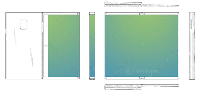 双折叠屏还不够，三星又申请了三折叠手机专利