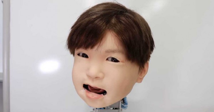 最喜欢捣鼓机器人的日本，居然研发出了儿童款的机器人面部表情