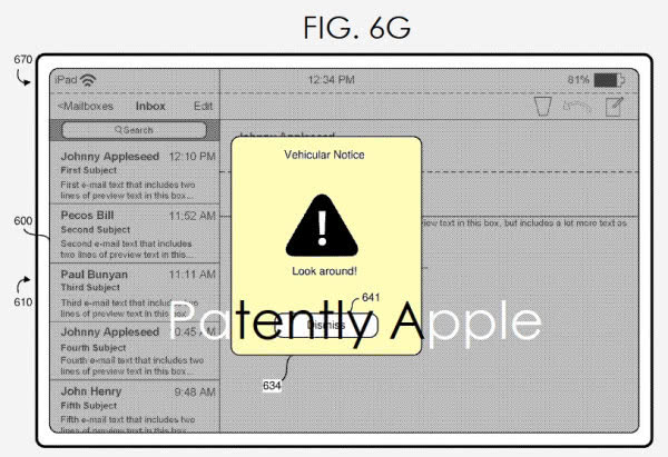 苹果新专利曝光，让自动驾驶汽车警报系统与电子设备无缝连接
