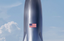 马斯克晒SpaceX星际飞船概念图，运载能力达250吨，要飞往另一个恒星系统