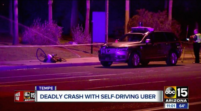 Uber无人车撞死行人案判决；传无人机厂商亿航计划今年赴美IPO