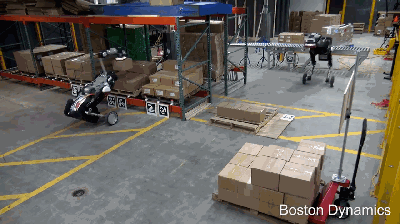 轻松搬运30斤货物，波士顿动力Handle再秀新技能