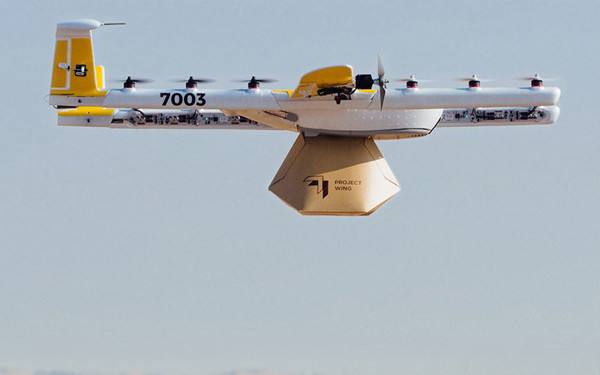 Wing获美国联邦航空局批准，将正式开启无人机送货业务