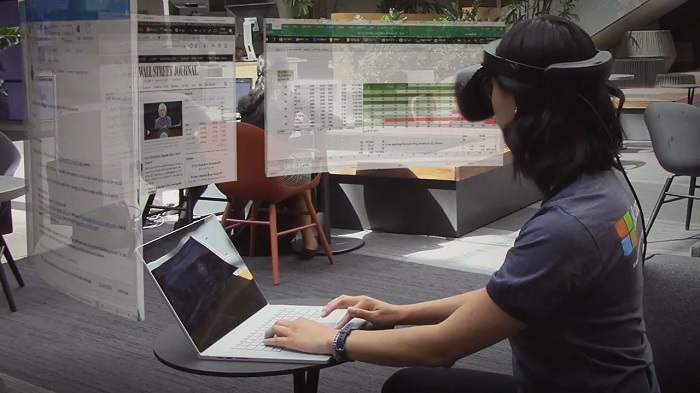 微软展示多屏显示技术，或将被用于VR头显